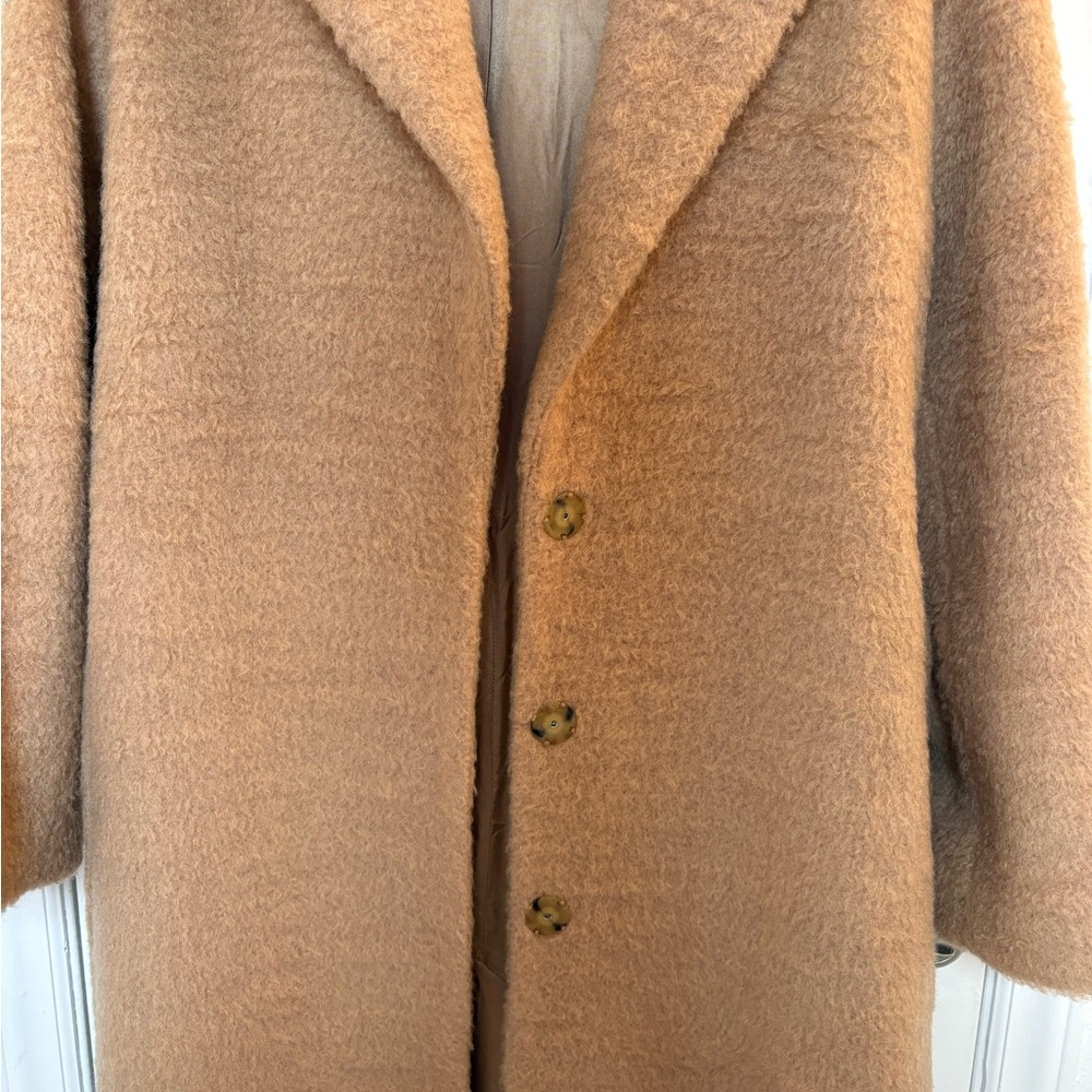 Whistles Camel Teddy Jacket - Picture 3 of 9